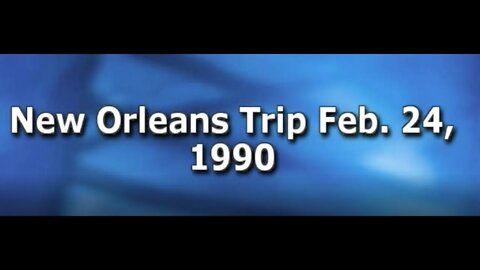 Agnes & Johnnie Horton New Orleans Trip Feb. 24, 1990