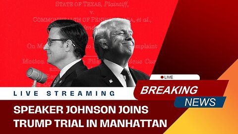 Speaker Johnson to attend Trump trial in Manhattan in show of support | News Today | USA |