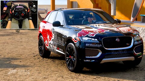 Jaguar F-PACE S 2017 Black vs Aston Martin Vulkan - Forza Horizon 5 | Logitech G29 Gameplay