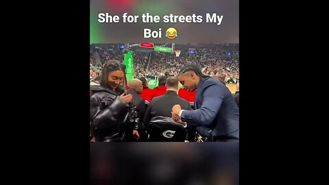 She for the streets #viral #shorts #proposal #nba #funny #fyp #shortsvideo
