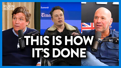 Elon Musk, Tucker Carlson & Dana White Show How It’s Done
