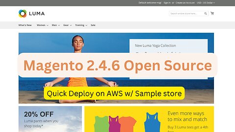 Magento 2.4.6 Open Source Deploy on Amazon AWS