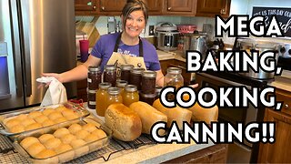 Cook/Bake/Can (#AllTheThings) With Me! | May 2024 | Productive Kitchen Days
