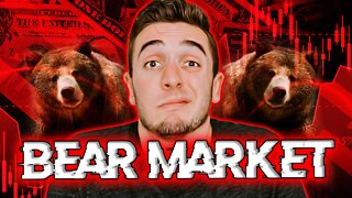 Welcome To The Bear Market 🚨🚨🚨|| Why I'm Not Worried
