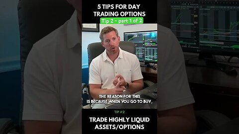 🤔 why you should always trade highly liquid assets #learntrading #tradingtips #optionstrading