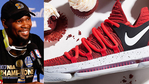 Kevin Durant Pays Tribute to OKC Fans with Hilarious Cupcake Sneakers