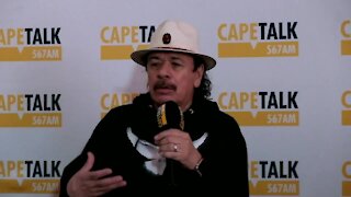 MEDIA - Carlos Santana media briefing (4Yy)