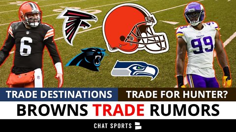 Browns Rumors: Baker Mayfield Trade Destinations Ft. Seahawks+ Falcons& Danielle Hunter Trade?
