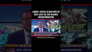 LGBTQ+ Unites in Boycott of Bud Light as CEO Blames Misinformation