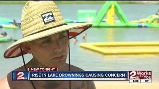 Rise in lake drownings causing concerns