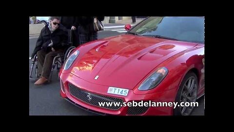 Ferrari 599 GTO in Monaco (sound and full tour)