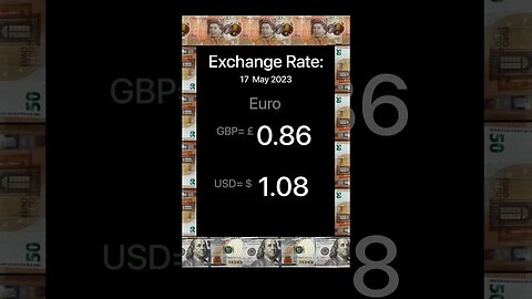 Currency Exchange Rates Today GBP EUR USD
