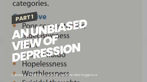 An Unbiased View of Depression Causes, Symptoms and Treatment at StMary's