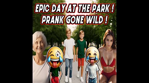 🤣 The Epic Day at the Park. Funny Prank Gone Wild!
