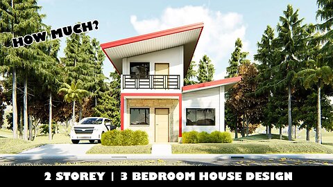 3 BEDROOM HOUSE DESIGN | 2 STOREY HOUSE DESIGN | 74 SQM