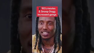 Bricc Baby says 90s "hood movies" increased GANG activity!