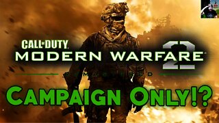 Modern Warfare 2 Remastered NO MULTIPLAYER!?