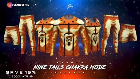 Nine Tails Chakra Mode Naruto - JustSaiyan Gear