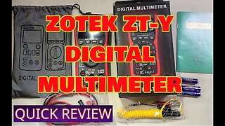 ZOTEK ZT-Y Multimeter - Everything I need for around the house