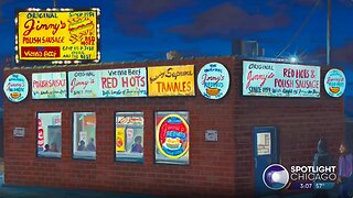 Local Artist's Mission To Paint All The Hot Dog Stands In Chicago