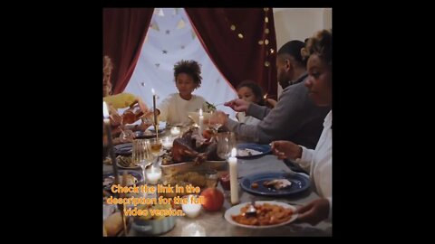 Thanksgiving 2022 | Eating Together #thanksgiving2022 #eating 55 Seconds #1 @Meditation Channel