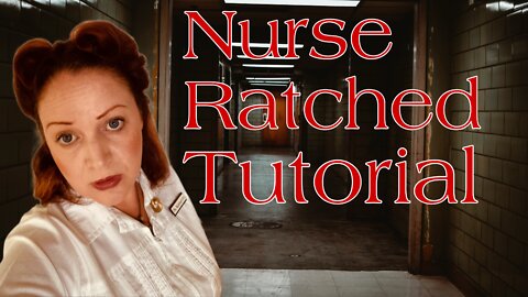 Nurse Ratched Costume Idea and victory roll tutorial.