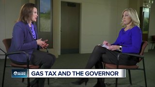 Gov. Gretchen Whitmer says she's not worried gas tax increase will hurt her