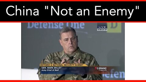 China "Not An Enemy" Says Milley In Uncovered 2015 Video Clip