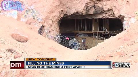 Popular Las Vegas mines set to be filled