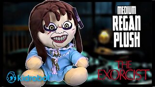 Kidrobot The Exorcist Regan 13" Medium Plush | #spookyspot 2023