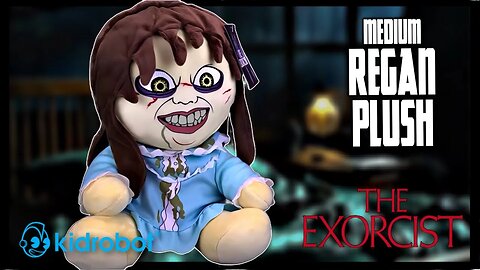 Kidrobot The Exorcist Regan 13" Medium Plush | #spookyspot 2023