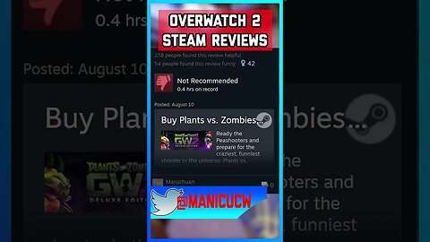 Brutal Overwatch 2 Steam Reviews