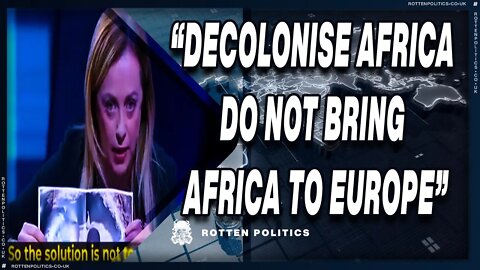 Italian PM DEMOLISHES Macron AND Europe