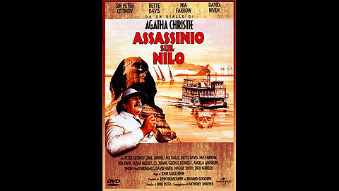 #1978 “ASSASSINIO SUL NILO” con Peter USTINOV, Bette DAVIS, Mia FARROW e David NIVEN = Regia di John GUILLERMIN = #A HERCULE POIROT NON LA SI FA... E CIASCUNO IL GIUSTO AVRÀ!!😇💖🙏 #I CIALTRONI NON HANNO PIÙ SCAMPO!!