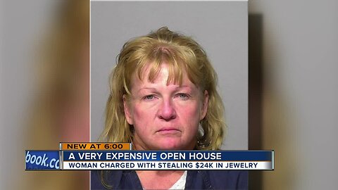 California woman charged with Glendale open house jewelry theft