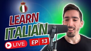 Learn Italian LIVE #13 | Imperfetto VS Passato prossimo