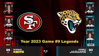 Madden 24 San Francisco 49ers Vs Jacksonville Jaguars Year 2023