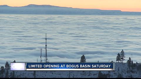 Limited opening at Bogus Basin Saturday, temperature inversion keeping ski area warm and dry