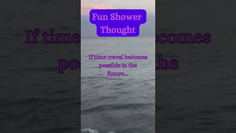 Beach Brainwaves! 🌊 Unexpected Shower Thought Revealed! @AmbientNoiseCo. #showerthoughts #beach