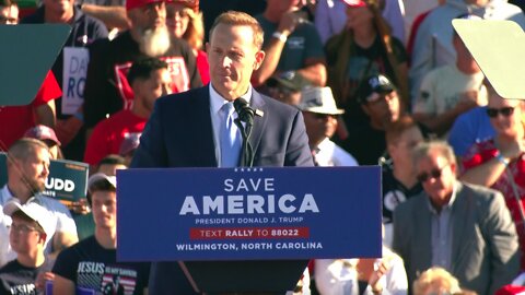 Ted Budd Remarks at Save America Rally in Wilmington, NC - 9/23/22