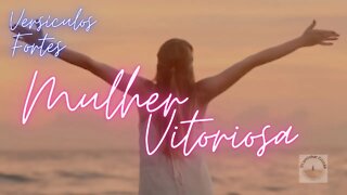 Versículos Fortes Mulher vitoriosa #2