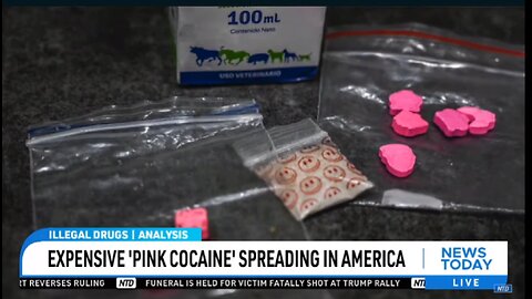 EXPENSIVE PINK COCAINE SPREADING IN AMERICA