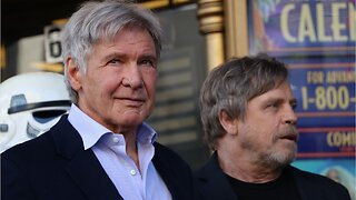 Harrison Ford reacts to Mark Hamill's impression of Him