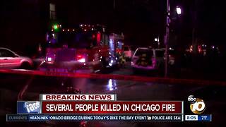 Several people killed in apartment fire in Chicago