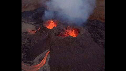 Geldingadalur vulcan eruption 2021.03.24