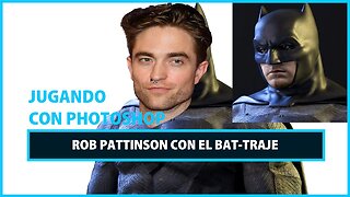 Transformación con Photoshop: Robert Pattinson como Batman