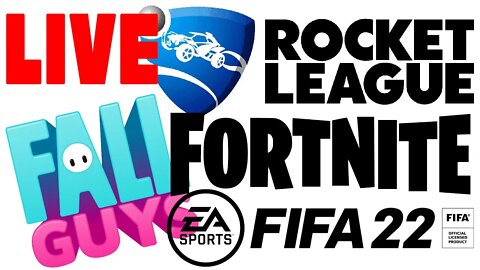 Fall Guys - Fortnite - Rocket League - FIFA 22 - PS4 Gameplay Live! #livestream