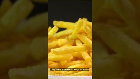The Origins of French Fries: A Belgian Invention #france #belgium #shortsfeed #shorts #interesting