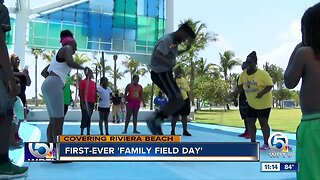 "Family Field Day" held in Riviera Beach