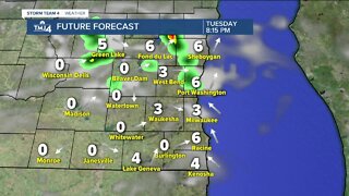 Another hot day, scattered thunderstorms possible